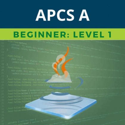 AP Computer Science A:  Beginner Level 1