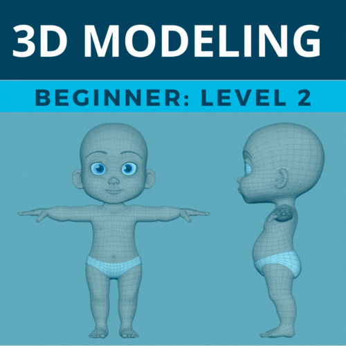 3D Modeling with Blender: Beginner Level 2