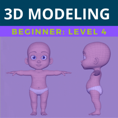 3D Modeling with Blender: Beginner Level 4