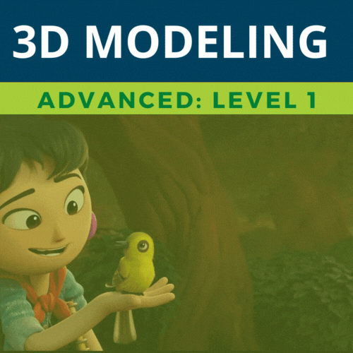 3D Modeling with Blender, Advanced:  Level 1