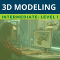 3D Modeling with Blender: Intermediate Level 1